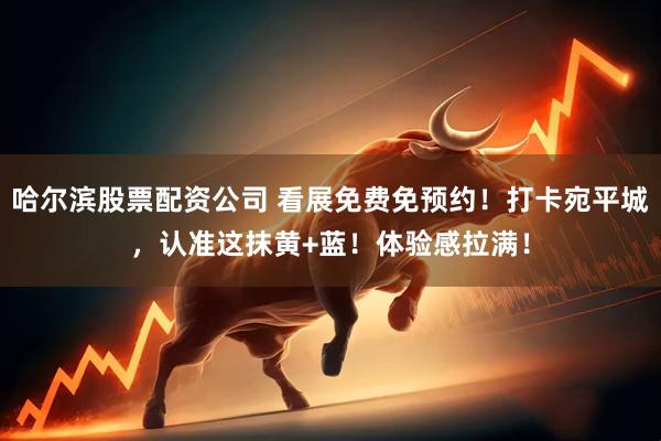 哈尔滨股票配资公司 看展免费免预约！打卡宛平城，认准这抹黄+蓝！体验感拉满！
